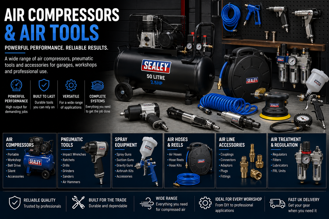 Air Compressors & Air Tools