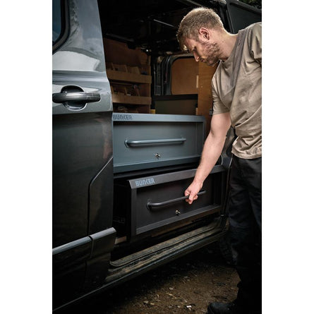 BUNKER® K1 Stacking Security Box – Grey & Black (905mm)