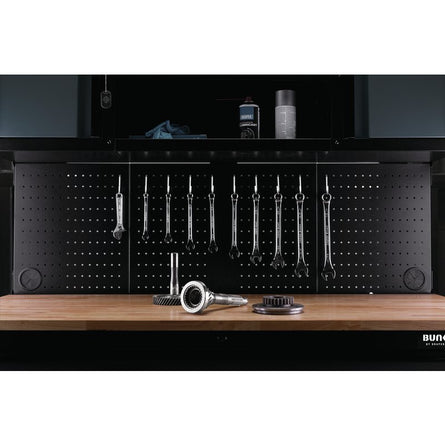 Draper BUNKER® 56" 10 Drawer Roller Workstation with Workbench – Gray or Light Gray