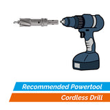 Holemaker Technology 18 Mm Tct Holecutter 55 Mm Depth Of Cut With Versadrive® 11 Mm Hex Shank - 101030-0180