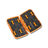 Beta 8-Piece Micro-Screwdriver Set For Slotted And Phillips Screws With Hard Case - 1257PH - 1257LPH/S8