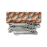 Beta 17-Piece Reversible Ratcheting Combination Wrench Set 7–27 Mm - 142 - 142/S17