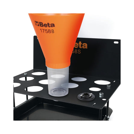 Beta Wall-Mounted Support For Funnels 1758 And Quick Couplings - 1758S