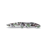 Beta Camouflage Foldaway Knife With Hardened Steel Blade And Case - 1778CM