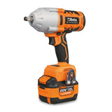 Beta 20V 1/2In Brushless Impact Wrench Kit 1,200 Nm With Technical Fabric Bag - 1984/K1200+BORSA