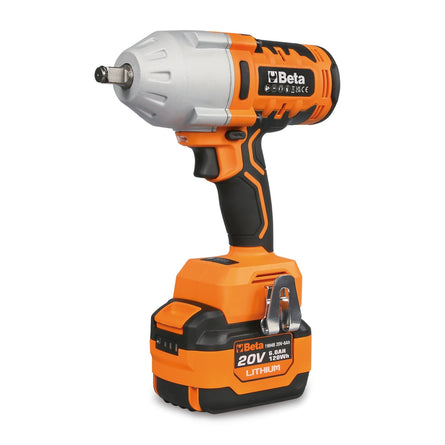 Beta 20V 1/2In Brushless Impact Wrench Kit 1,200 Nm With Technical Fabric Bag - 1984/K1200+BORSA