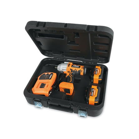 Beta 20V 1/2In Brushless Impact Wrench Kit 1,200 Nm With Technical Fabric Bag - 1984/K1200+BORSA