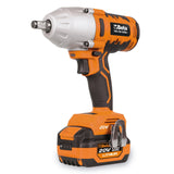 Beta 20V 1/2In Brushless Impact Wrench Kit 600 Nm With Technical Fabric Bag - 1984/K600+BORSA