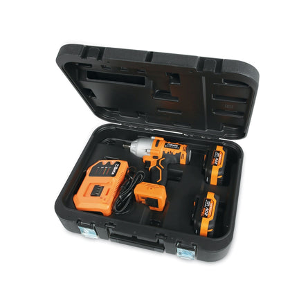 Beta 20V 1/2In Brushless Impact Wrench Kit 600 Nm With Technical Fabric Bag - 1984/K600+BORSA