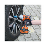 Beta 20V 1/2In Brushless Impact Wrench Kit 600 Nm With Technical Fabric Bag - 1984/K600+BORSA