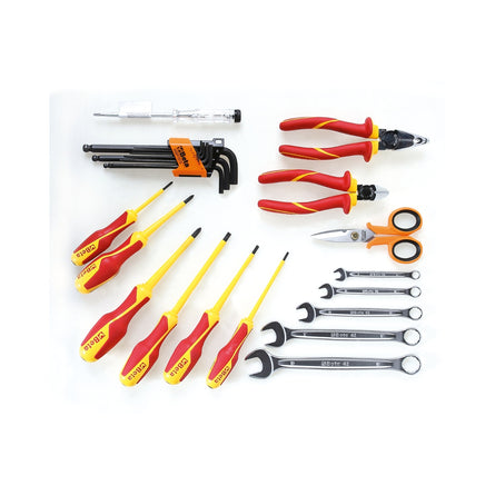 Beta Folding Tool Case With 24-Piece Electrician's Tool Assortment - 2001/BZ24 MQ