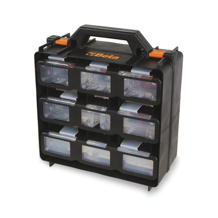 Beta Organizer Tool Case With 12 Removable Tote-Trays - 2080/V12