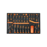 Beta Mobile Roller Cabinet With 8 Drawers And 411-Tool Assortment - 2400 RSC24A/8-VIL - 2400 RSC24A/8-VIL/A