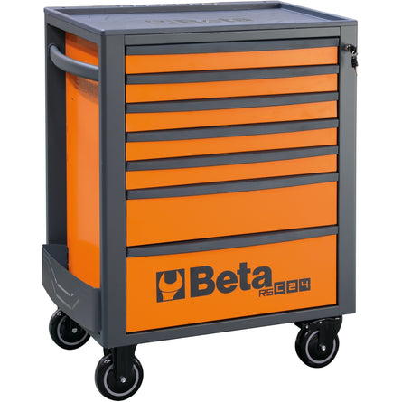Beta Mobile Roller Cabinet With 8 Drawers And 411-Tool Assortment - 2400 RSC24A/8-VIL - 2400 RSC24A/8-VIL/A