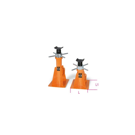 Beta Heavy-duty jack stands, screw adjustable - 3010V1090-T20