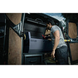 BUNKER® T1 Secure Vehicle Storage Box | Grey & Green | Heavy-Duty Steel