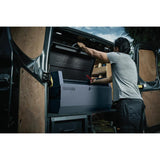 BUNKER® T1 Secure Vehicle Storage Box | Grey & Green | Heavy-Duty Steel
