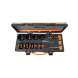 Beta 13-Piece Holesaw And Accessory Set In Shockproof Plastic Case - 450PA/1 - 450/C13