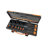 Beta 13-Piece Holesaw And Accessory Set In Shockproof Plastic Case - 450PA/1 - 450/C13