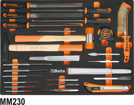 Beta 5945VUM - Assortment of 199 Tools in EVA Foam Trays (059451011)