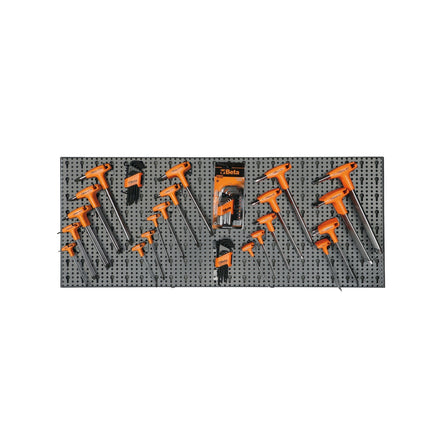 Beta 173-Piece Wrench Assortment With Hooks Without Panel - 6600 M/29