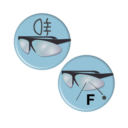 Beta Safety Glasses With Clear Polycarbonate Lenses - 7076BC