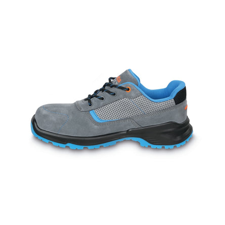 Basic Plus Suede Safety Shoe With Mesh Inserts Size 42 - 7200BP - 7200BP 42