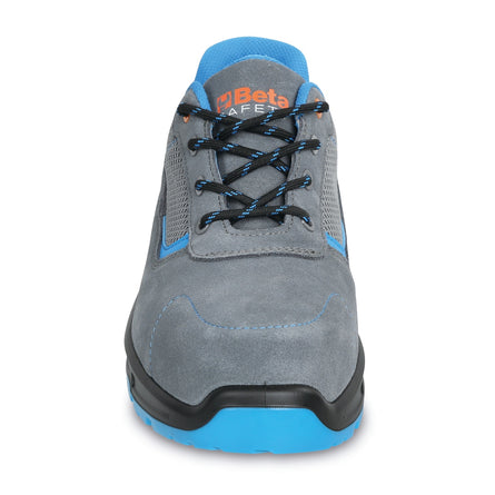 Basic Plus Suede Safety Shoe With Mesh Inserts Size 42 - 7200BP - 7200BP 42