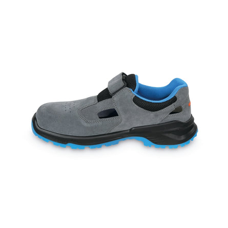 Basic Plus Suede Safety Sandal With Strap Closure Size 43 - 7201BP - 7201BP 43