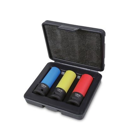 Beta 3 impact sockets for wheel nuts, with polymeric inserts - 720LC/C3