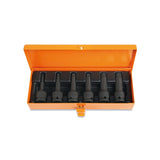 Beta 1/2" Drive Impact Socket Driver Set For Xzn Head Screws, 6 Pieces - 720XZN/C6