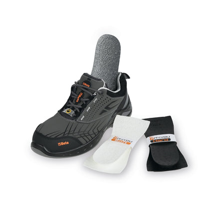 Beta Fitevolution Water-Repellent Nubuck Safety Shoe Size 3 - 7273G 37