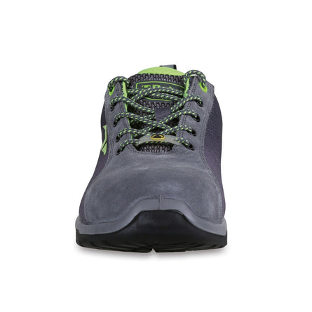 Beta Highly Breathable Mesh And Suede Safety Shoe With Heel Stability Support Size 35 - 7316NG - 7316NG 35
