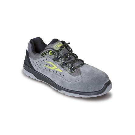 Beta Perforated Suede Safety Shoe With Microfibre Heel Reinforcement Size 43 - 7317NA - 7317NA 43