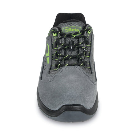 Beta Perforated Suede Safety Shoe With Microfibre Heel Reinforcement Size 43 - 7317NA - 7317NA 43