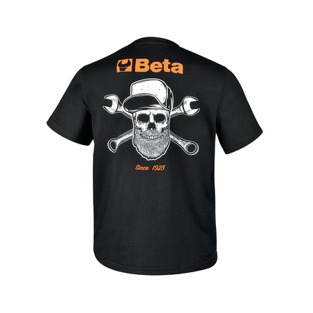 Beta Modern Print Cotton T-Shirt - 7548T XS