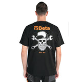 Beta Modern Print Cotton T-Shirt - 7548T XS