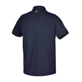 Beta Three-Button Piqué Cotton Work Polo Shirt Blue - 7552BL L
