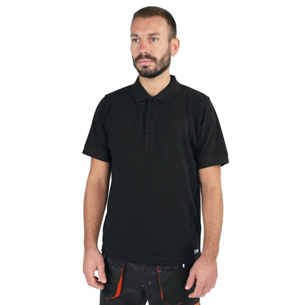 Beta Three-Button Piqué Cotton Work Polo Shirt - 7552N M
