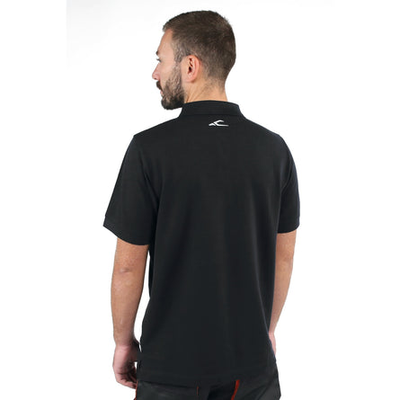 Beta Three-Button Piqué Cotton Work Polo Shirt - 7552N M