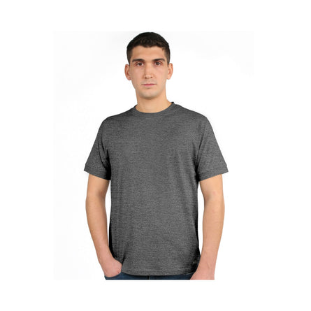 Beta Melange Grey Jersey Cotton Work T-Shirt - 7553G S