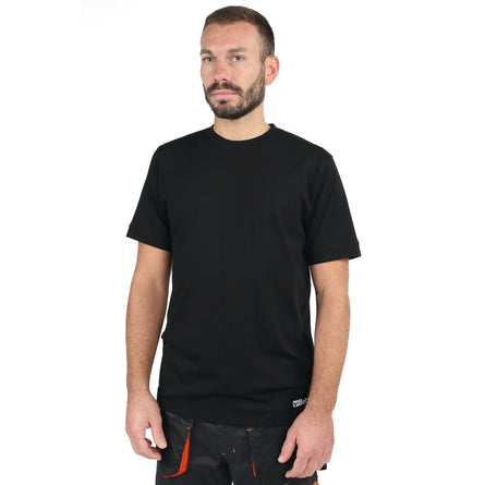Beta Black Jersey Cotton Work T-Shirt - 7553N M