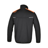Beta Long-Zipped Black Sweatshirt With Anthracite Grey Inserts Xl - 7565NG - 7565NG XL