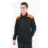 Beta Long-Zipped Black Sweatshirt With Anthracite Grey Inserts Xl - 7565NG - 7565NG XL