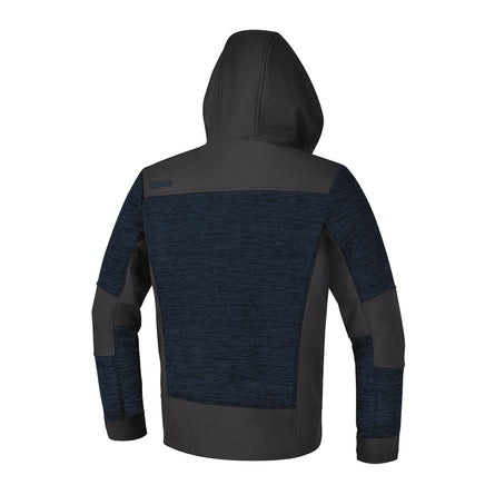 Beta Technical Fleece Hoodie With Softshell Fabric Inserts Size L - 7637B - 7637B L