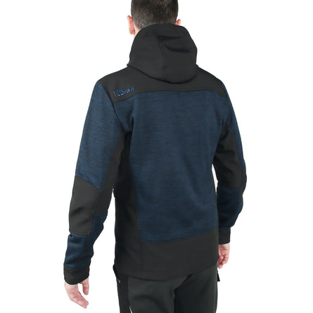 Beta Technical Fleece Hoodie With Softshell Fabric Inserts Size L - 7637B - 7637B L