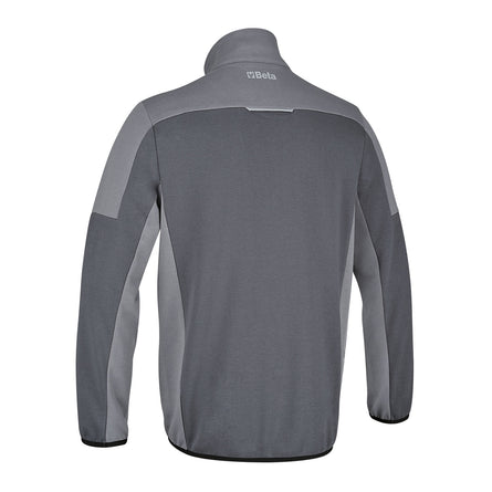Beta Short-Zip Work Sweatshirt Anthracite/Light Grey Size L - 7643G - 7643G L