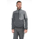 Beta Short-Zip Work Sweatshirt Anthracite/Light Grey Size L - 7643G - 7643G L