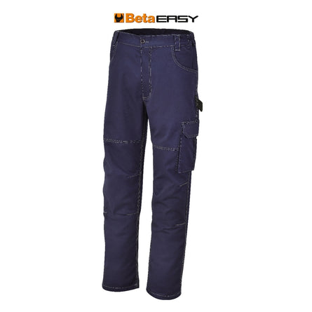 Beta Blue T/C Twill Work Trousers - 7840BL M