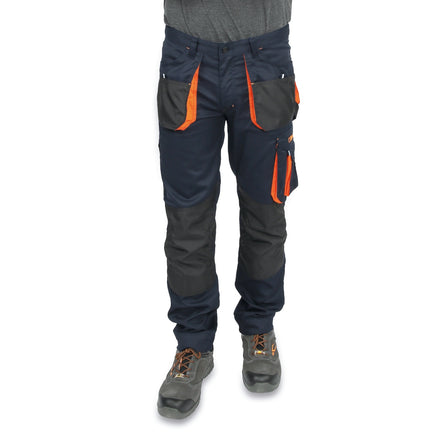 Beta Lightweight Blue Work Trousers Large - 7860B - 7860B L
